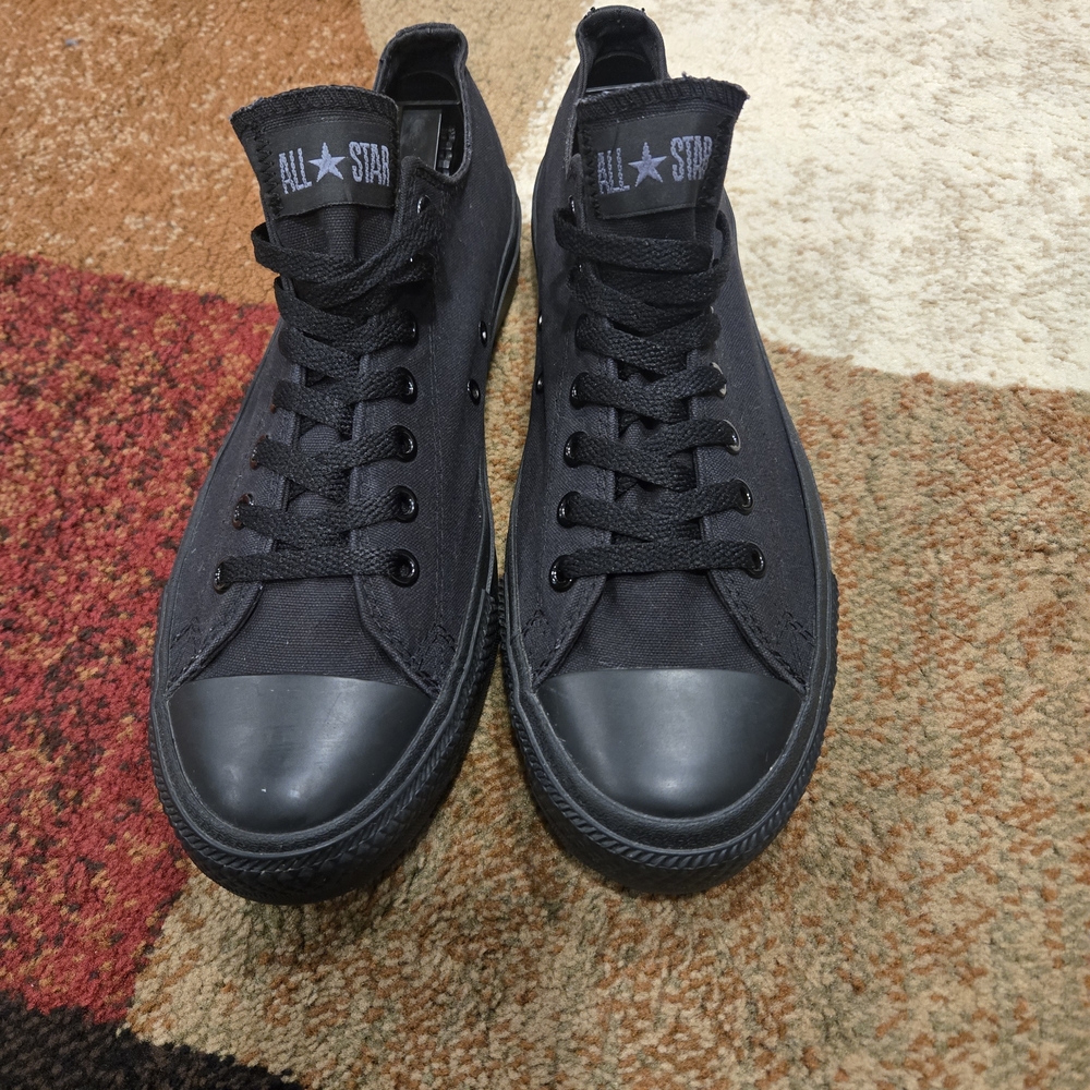 Converse All Star Black Canvas Sneakers